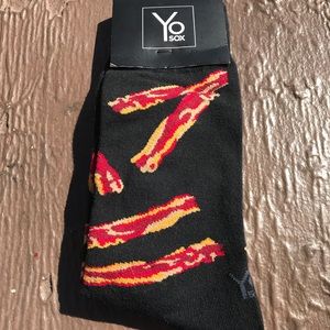 Bacon Socks by Yo-Sox New Men’s Sizes 7-12 NWT